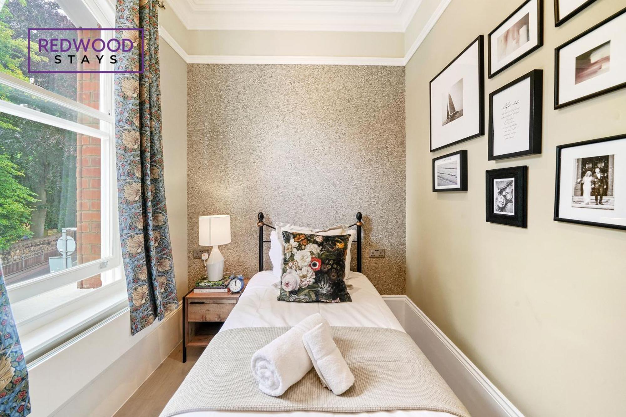 Top Quality 2 Bed 1 Bath Apartments For Contractors By Redwood Stays Reading Bagian luar foto
