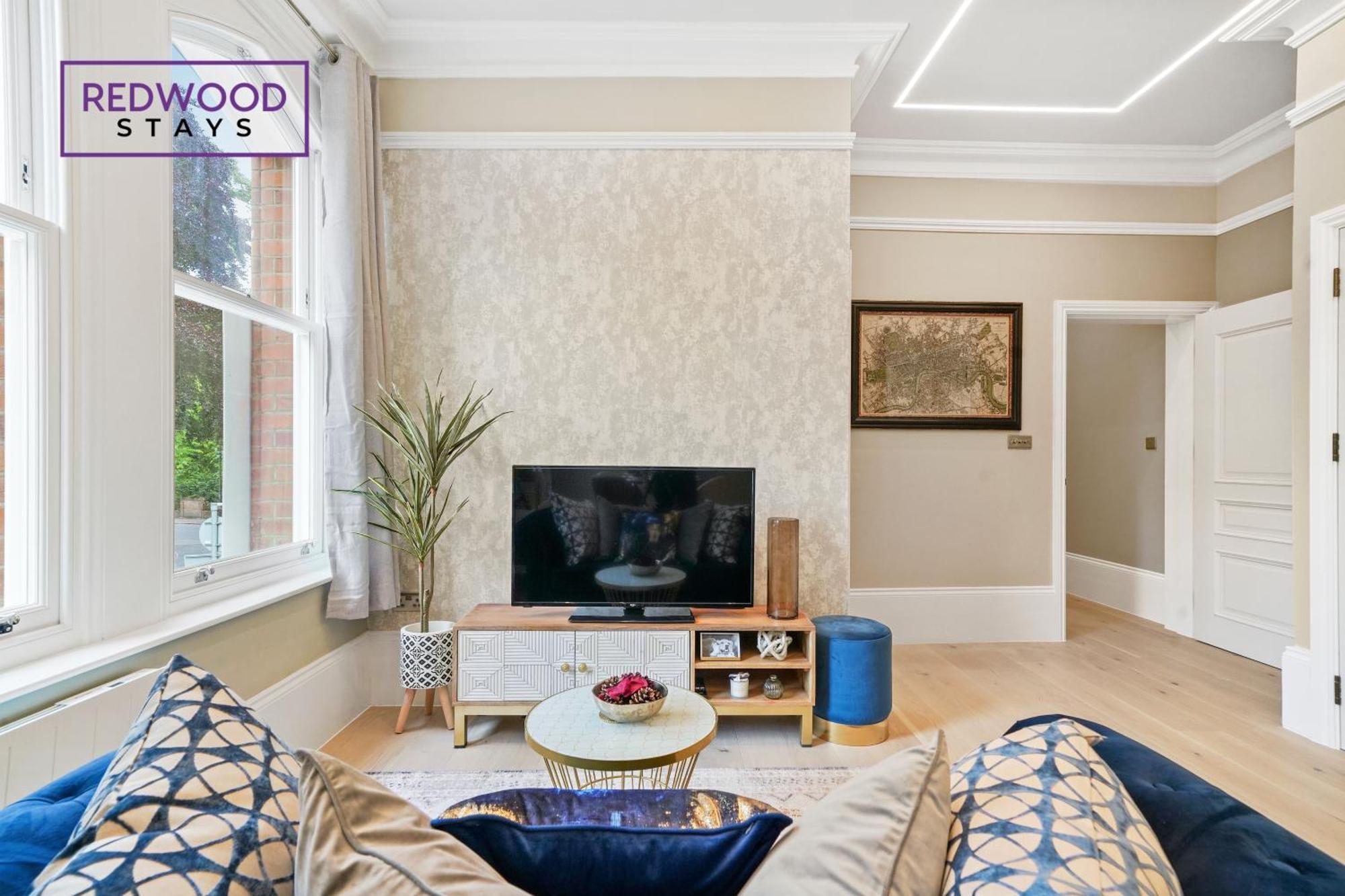 Top Quality 2 Bed 1 Bath Apartments For Contractors By Redwood Stays Reading Bagian luar foto