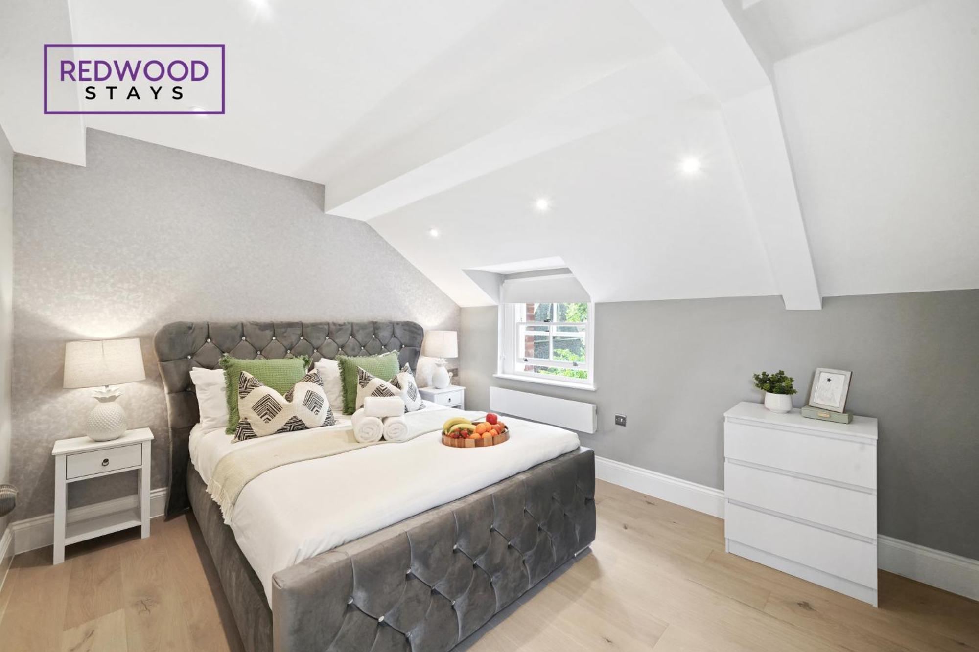 Top Quality 2 Bed 1 Bath Apartments For Contractors By Redwood Stays Reading Bagian luar foto