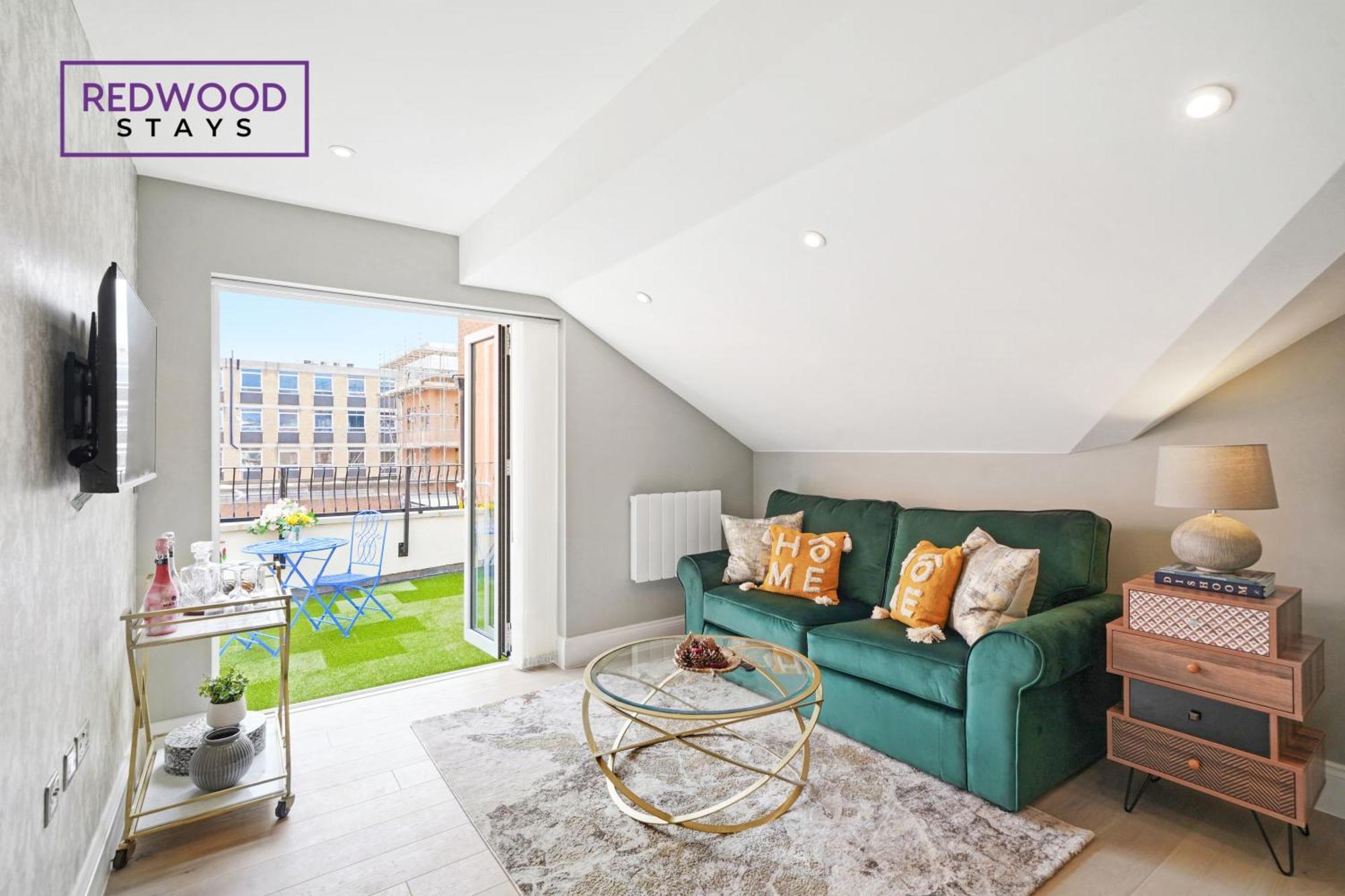 Top Quality 2 Bed 1 Bath Apartments For Contractors By Redwood Stays Reading Bagian luar foto