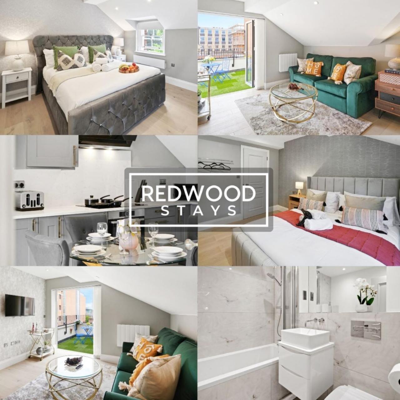 Top Quality 2 Bed 1 Bath Apartments For Contractors By Redwood Stays Reading Bagian luar foto