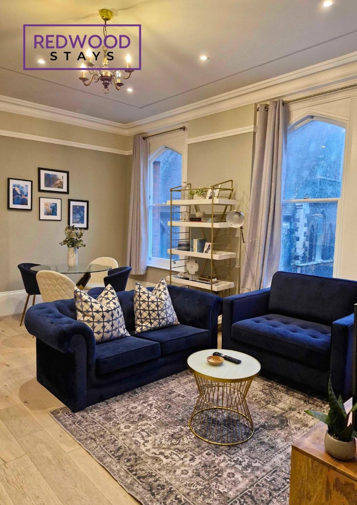 Top Quality 2 Bed 1 Bath Apartments For Contractors By Redwood Stays Reading Bagian luar foto